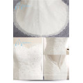 Covered Button Lace Appliques Sequined Beading Wedding Dress